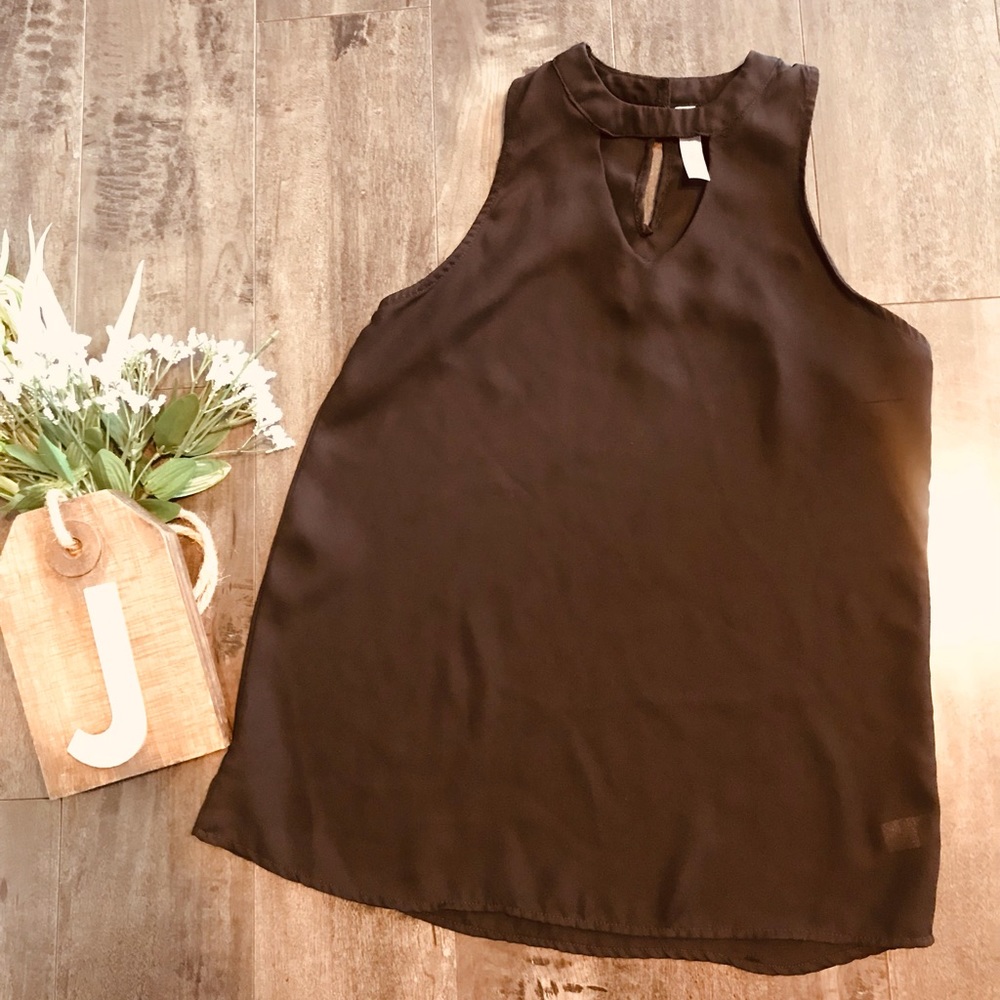 Icon Apparel Size Medium Sheer Black Dress Shirt